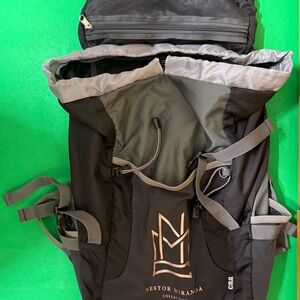 Nestor Miranda Collection Black and Gray Men's Backpack